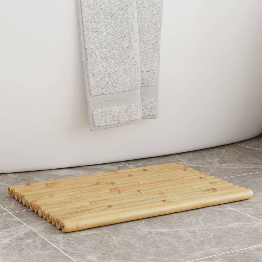 Badematten 2 Stk. 50x35 cm Bambus Badematten 2 Stk. 50x35 cm Bambus