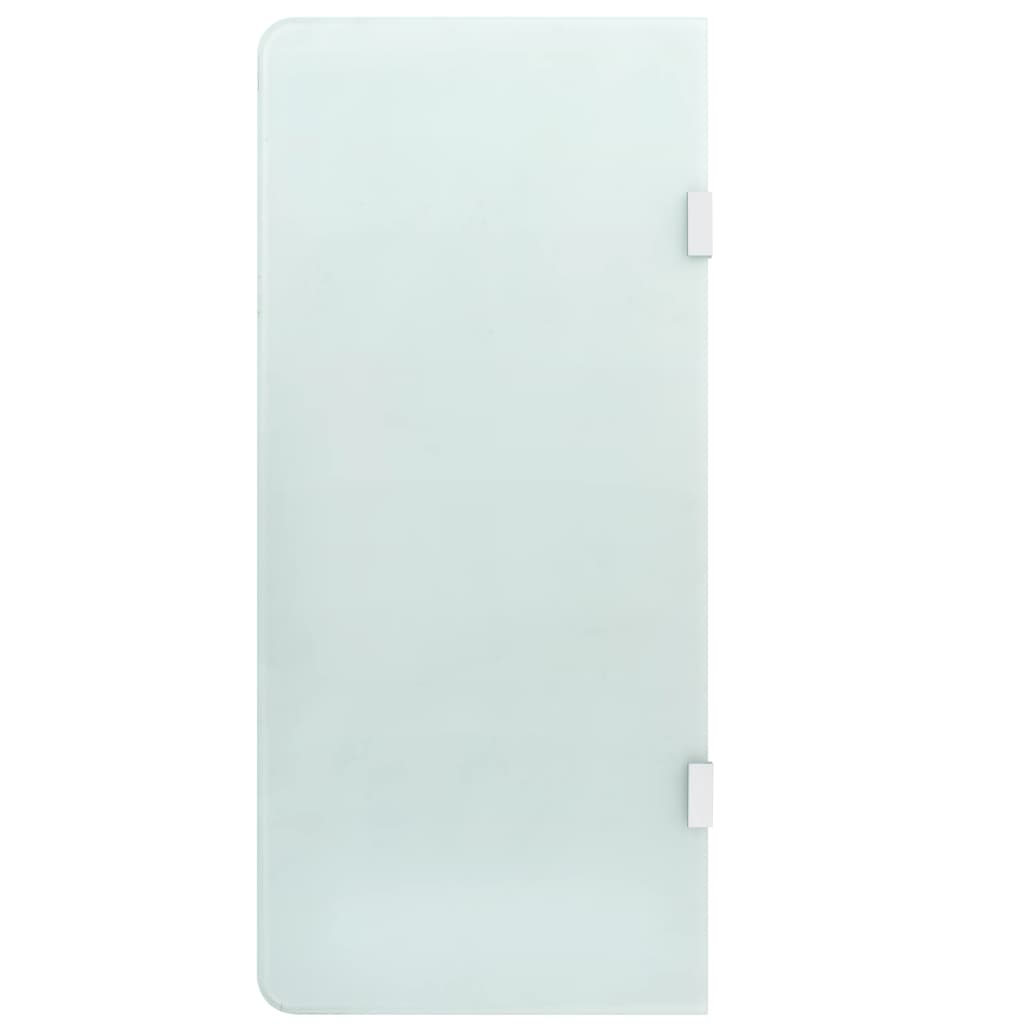 Urinal-Trennwand Wandmontage 90 x 40 cm Hartglas Urinal-Trennwand Wandmontage 90 x 40 cm Hartglas