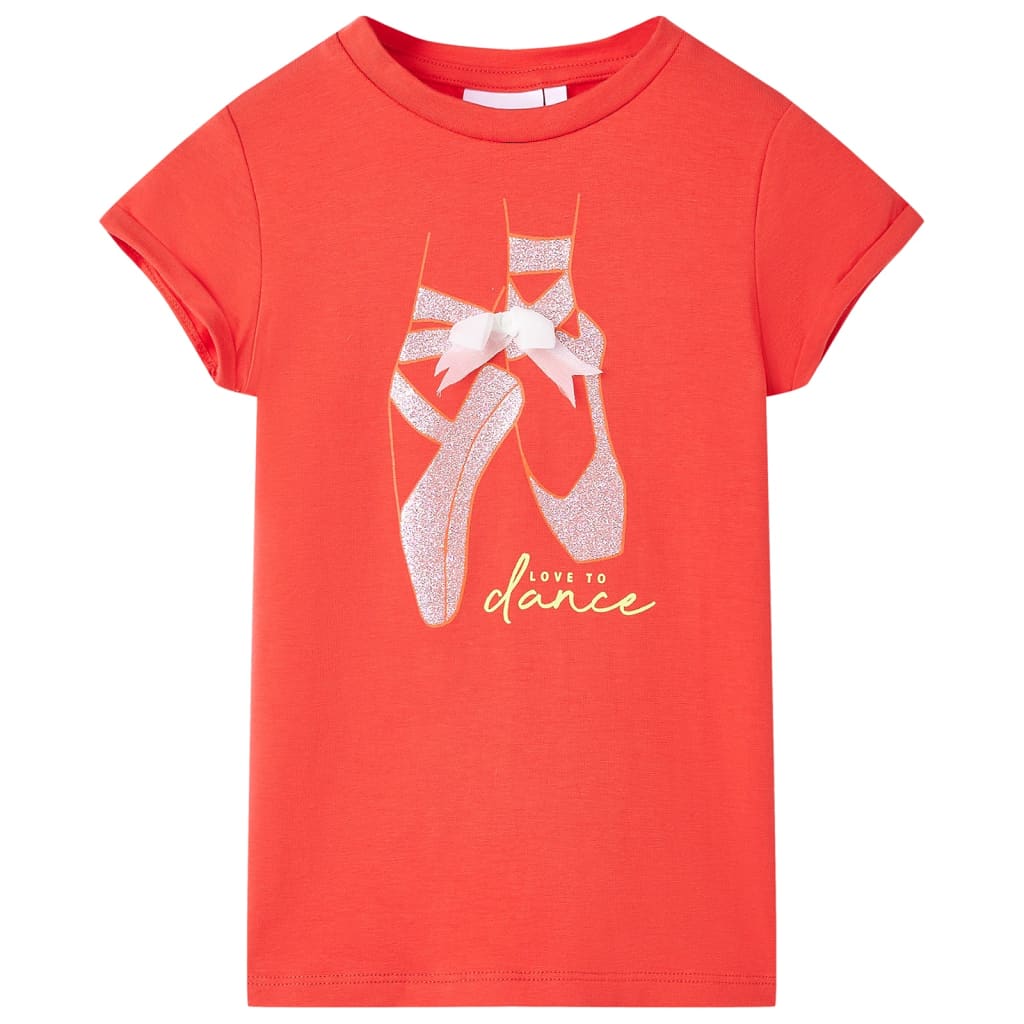 Kinder-T-Shirt Rot 128 Kinder-T-Shirt Rot 128