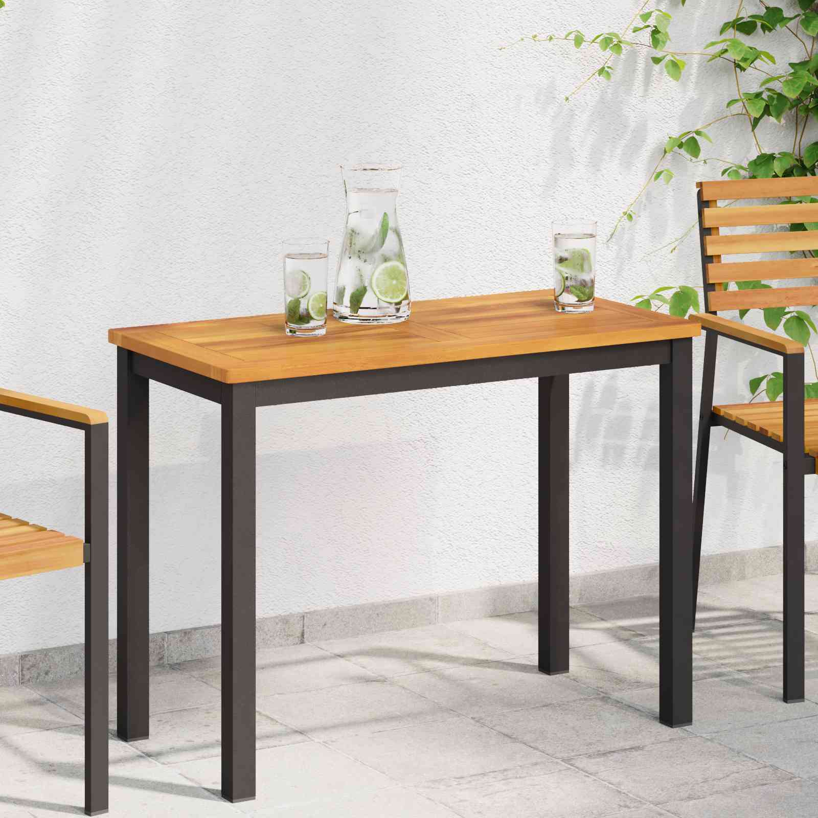 Tischplatte 80x40x2,2 cm rechteckige Tischplatte aus massivem Teakholz Tischplatte 80x40x2,2 cm rechteckige Tischplatte aus massivem Teakholz