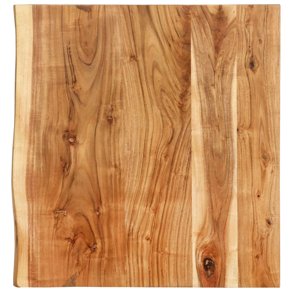Badezimmer-Waschtischplatte Massivholz Akazie 58x52x3,8 cm Badezimmer-Waschtischplatte Massivholz Akazie 58x52x3,8 cm