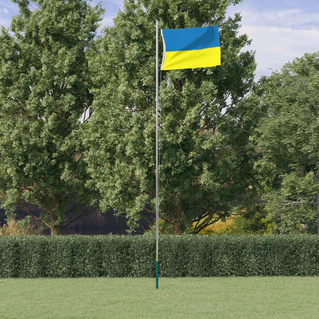 Flagge der Ukraine mit Messingösen 90x150 cm Flagge der Ukraine mit Messingösen 90x150 cm