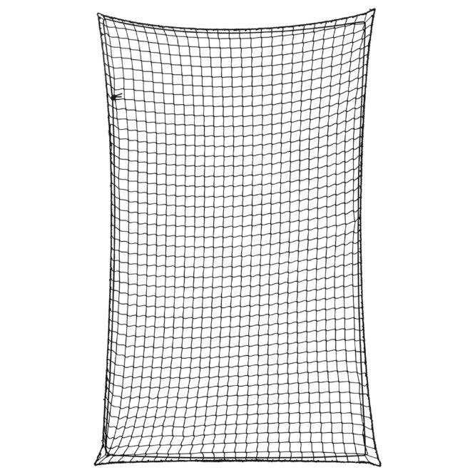 Anhängernetz mit Gummiseil Schwarz 4x2,5 m PP Anhängernetz mit Gummiseil Schwarz 4x2,5 m PP