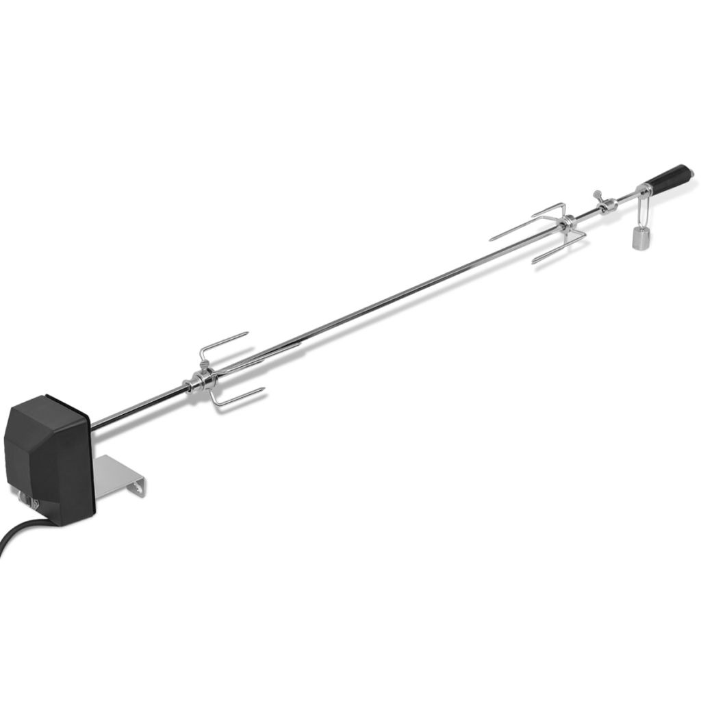 Rotisserie Grill mit Elektromotor Stahl 1200 mm Rotisserie Grill mit Elektromotor Stahl 1200 mm