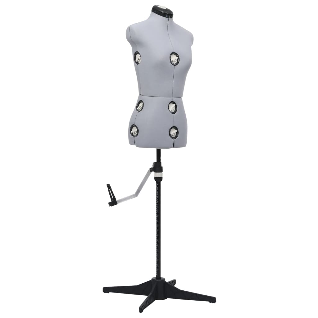 Schneiderpuppe Verstellbar Weiblich Grau S Größe 33-40 Schneiderpuppe Verstellbar Weiblich Grau S Größe 33-40