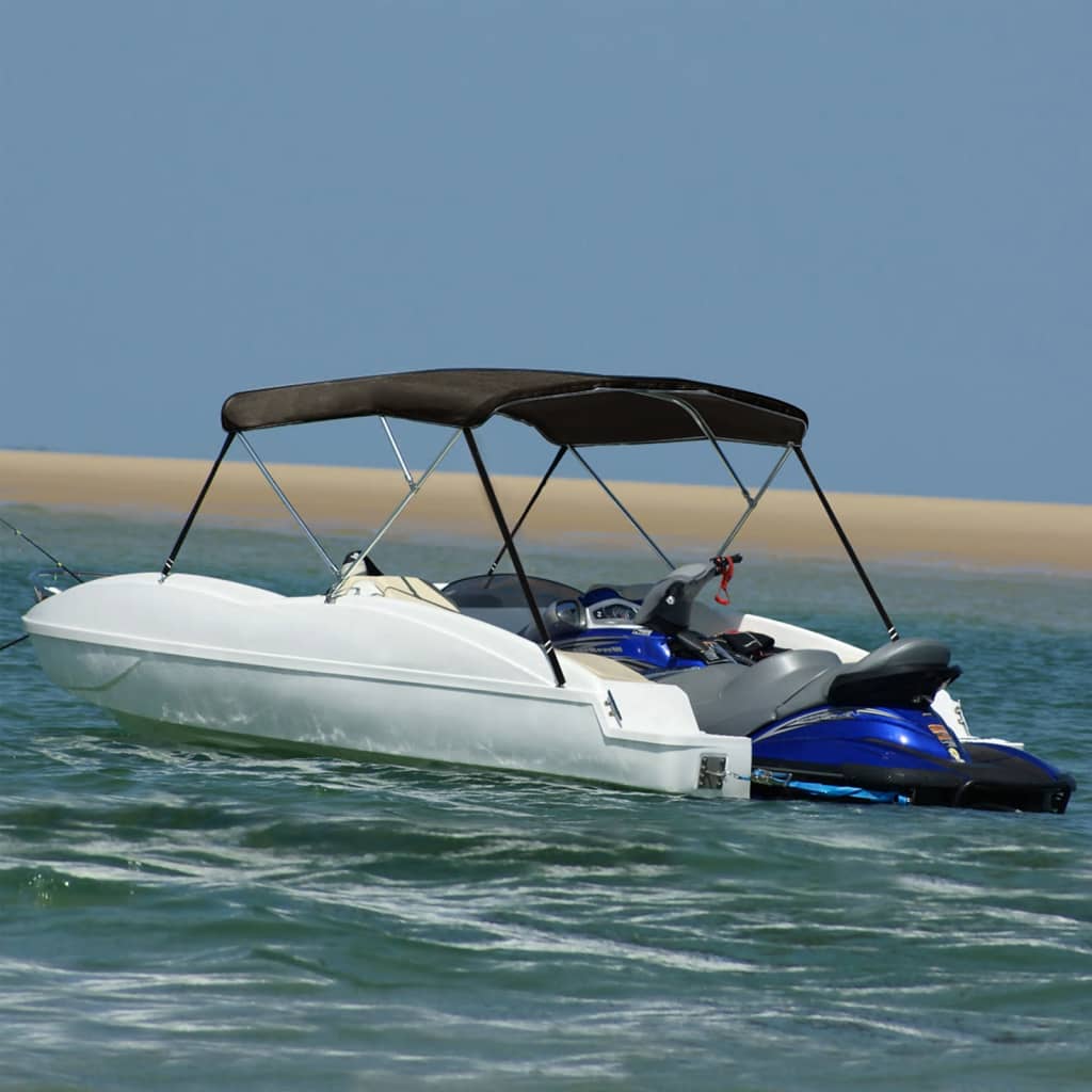 3-Bow Bimini-Top Schwarz 184x170x133 cm 3-Bow Bimini-Top Schwarz 184x170x133 cm