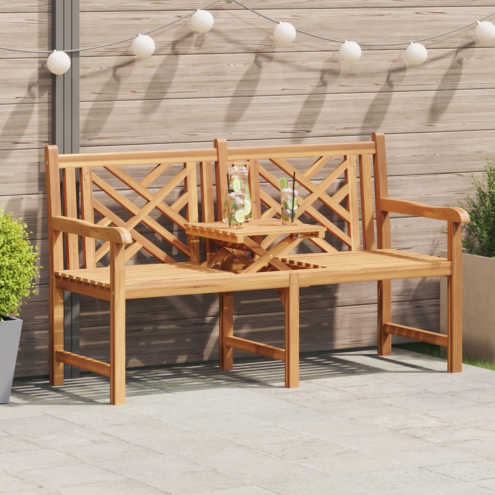 Bank Sonstiges Braun 150 x 60 x 90 cm Massives Teakholz Bank Sonstiges Braun 150 x 60 x 90 cm Massives Teakholz