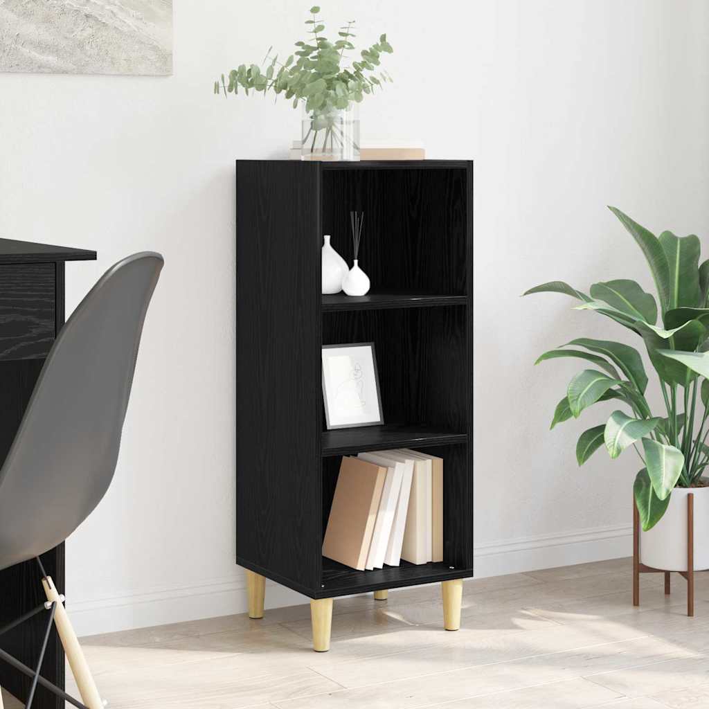 Sideboard Schwarze Eiche 32,5 x 34,5 x 90 cm Holzwerkstoff
