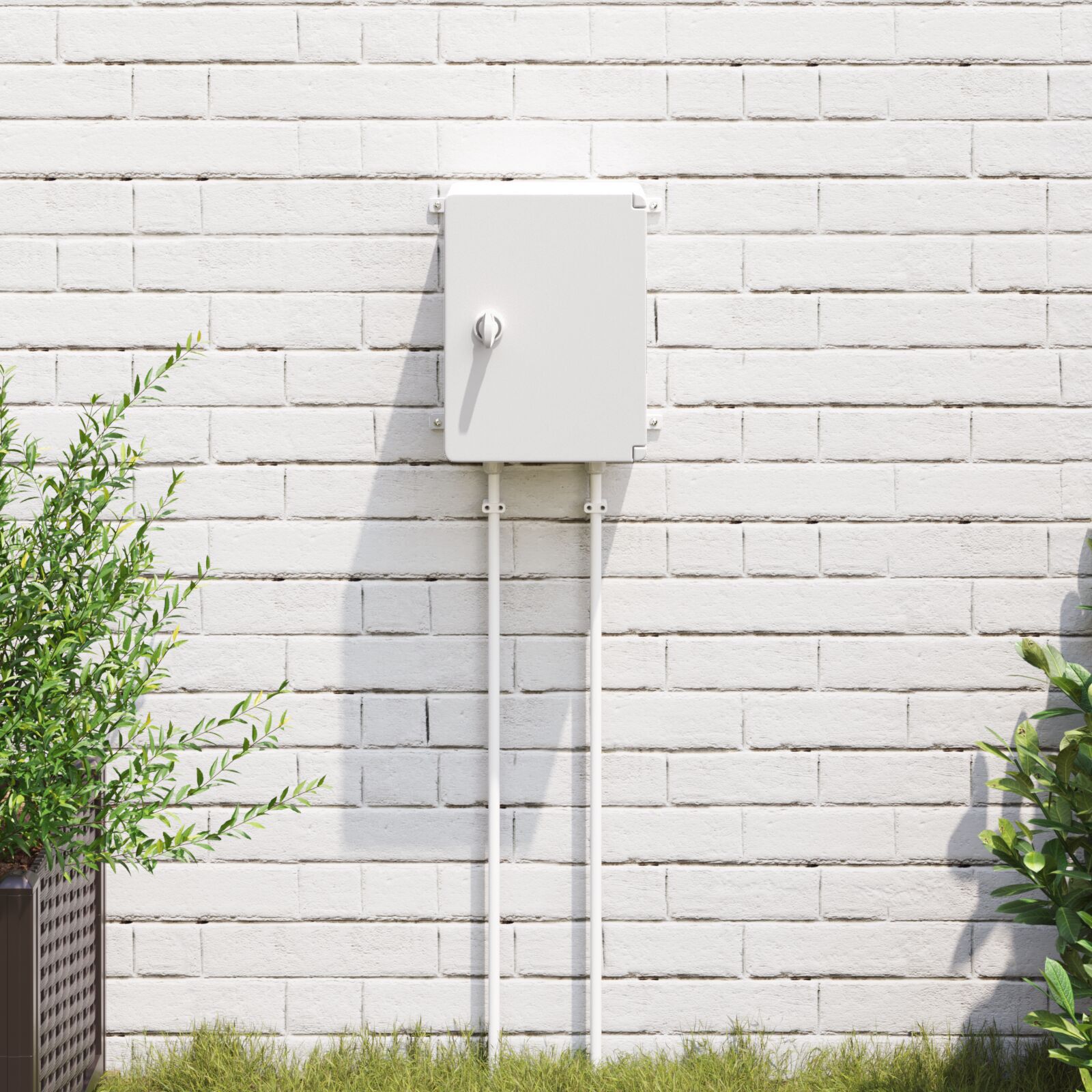 Steuerungsschrank IP65 Wasserdicht Grau 21x13x28 cm ABS Kunststoff Steuerungsschrank IP65 Wasserdicht Grau 21x13x28 cm ABS Kunststoff
