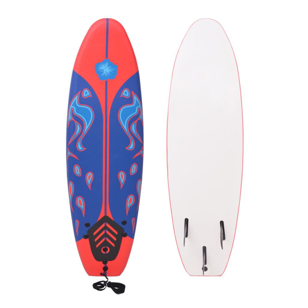 Surfboard Blau und Rot 170 cm Surfboard Blau und Rot 170 cm
