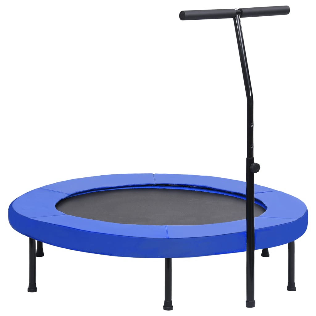 Fitness Trampolin mit Griff und Sicherheitspolster 122 cm Fitness Trampolin mit Griff und Sicherheitspolster 122 cm