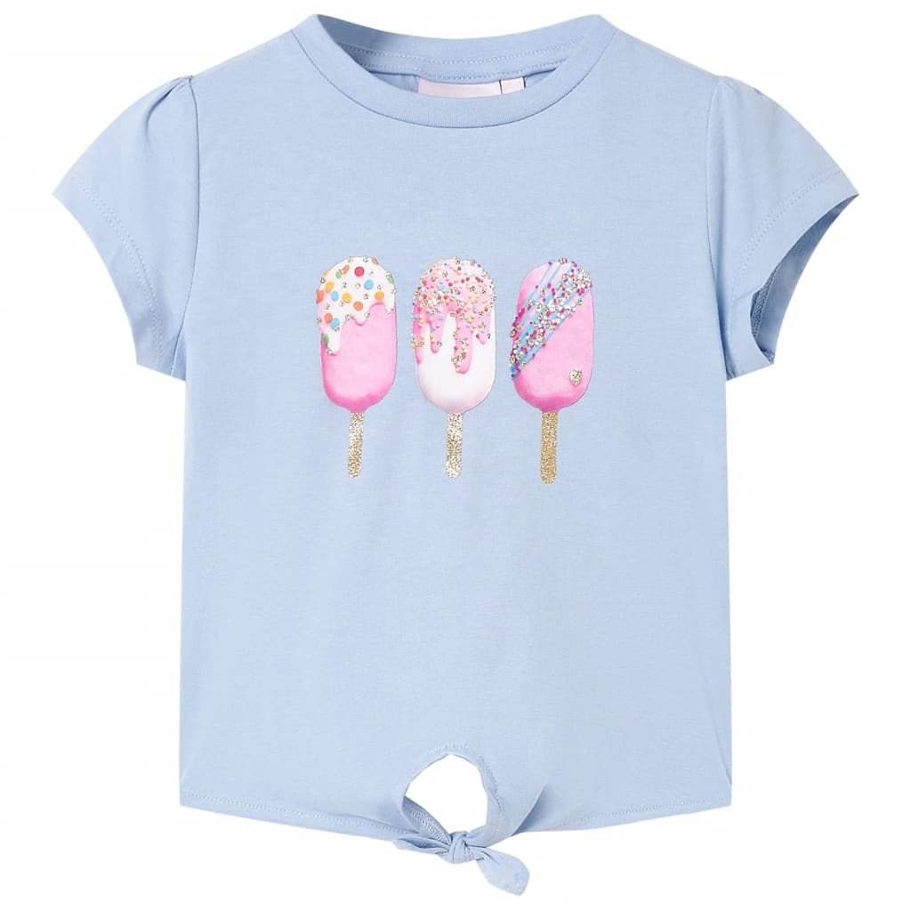 Kinder-T-Shirt Blau 128 Kinder-T-Shirt Blau 128