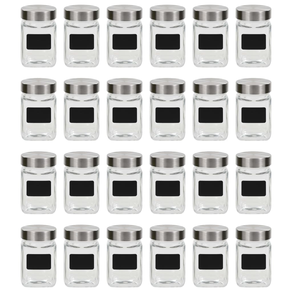 Vorratsgläser mit Aufkleber 24 Stk. 300 ml Vorratsgläser mit Aufkleber 24 Stk. 300 ml