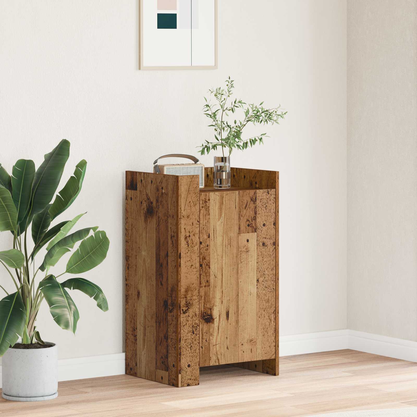 Sideboard Altholz 45x35x75 cm Holzwerkstoff