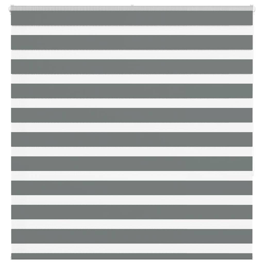 Zebrarollo Dunkelgrau 140x150 cm Stoffbreite 135,9 cm Polyester
