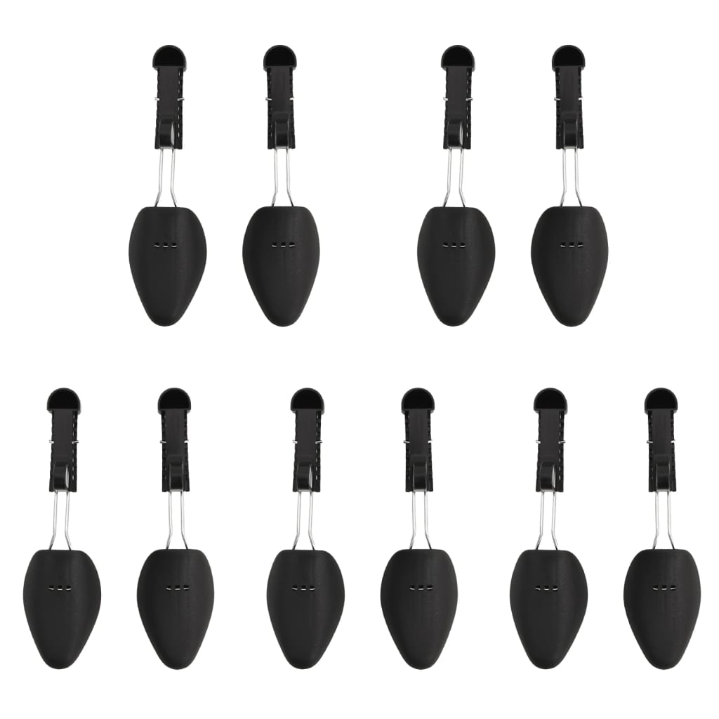 Schuhspanner 5 Paar Schwarz EU 35-38 Kunststoff Schuhspanner 5 Paar Schwarz EU 35-38 Kunststoff