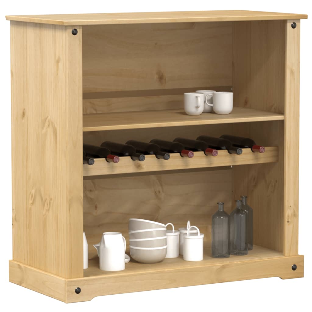 Weinschrank Corona 107,5x51x105,5 cm Massivholz Kiefer Weinschrank Corona 107,5x51x105,5 cm Massivholz Kiefer