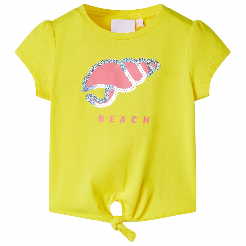 Kinder-T-Shirt Gelb 104 Kinder-T-Shirt Gelb 104