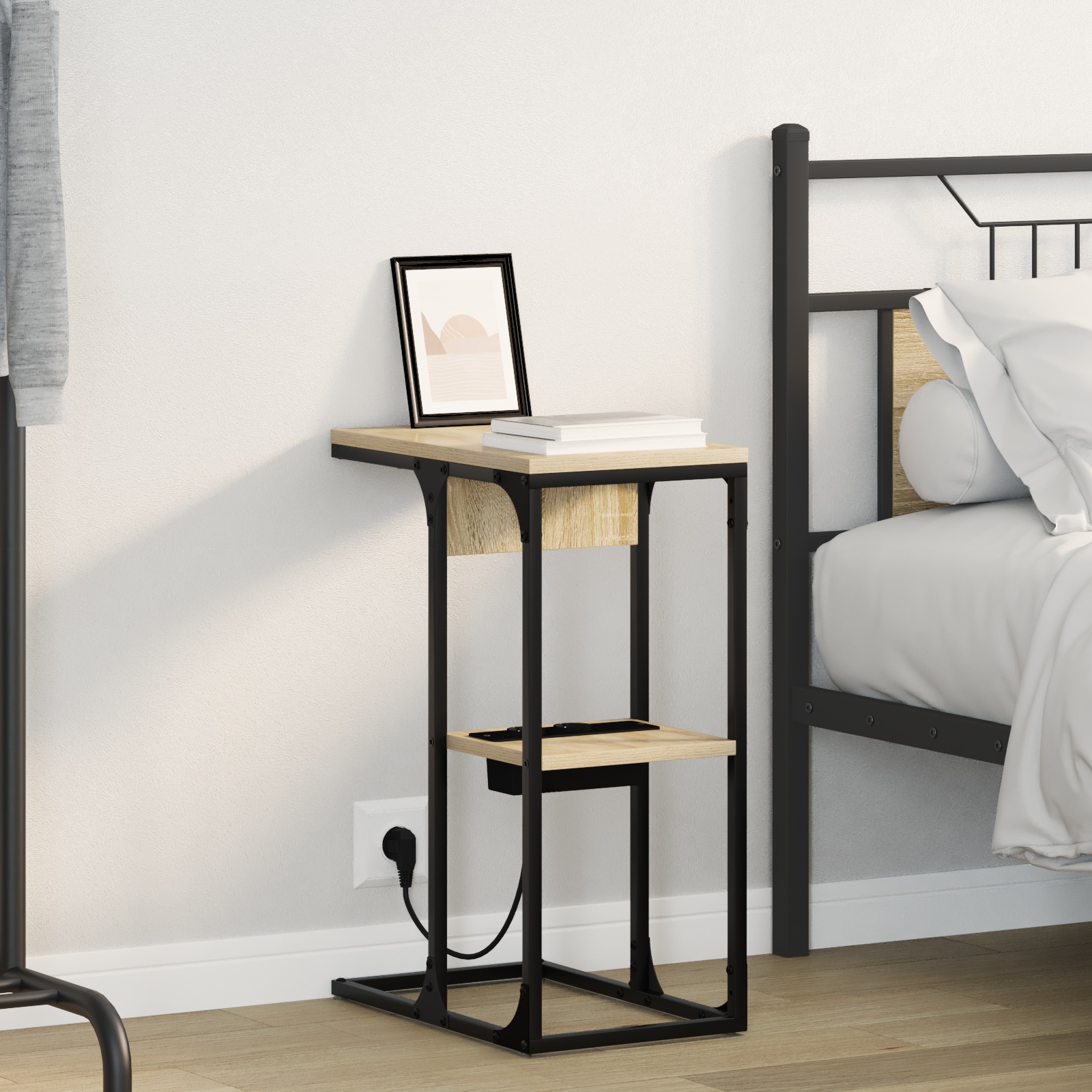 Nachttisch Sonoma Eiche 41,5 x 26 x 60,5 cm Holzwerkstoff Nachttisch Sonoma Eiche 41,5 x 26 x 60,5 cm Holzwerkstoff