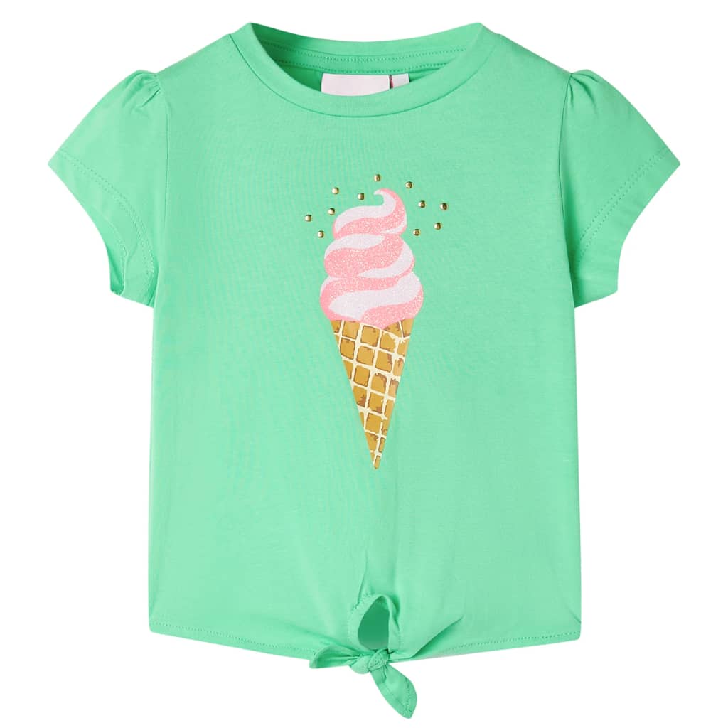 Kinder-T-Shirt Hellgrün 116 Kinder-T-Shirt Hellgrün 116
