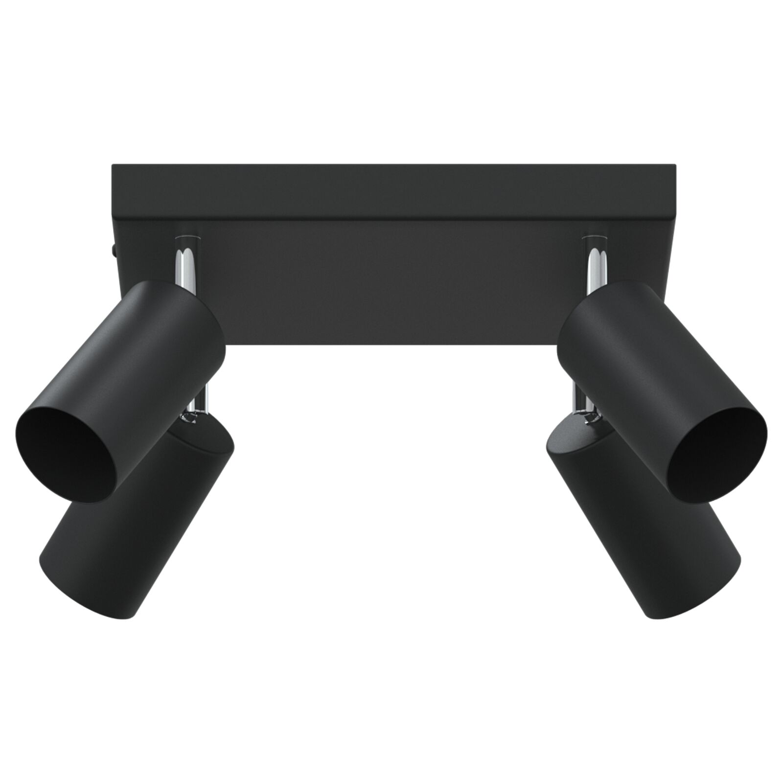 Decken-Spotlight 4-Wege verstellbar Schwarz GU10 Decken-Spotlight 4-Wege verstellbar Schwarz GU10