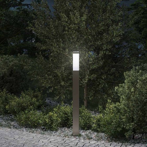 Pollerleuchte 80 cm Edelstahl IP44 Pollerleuchte 80 cm Edelstahl IP44