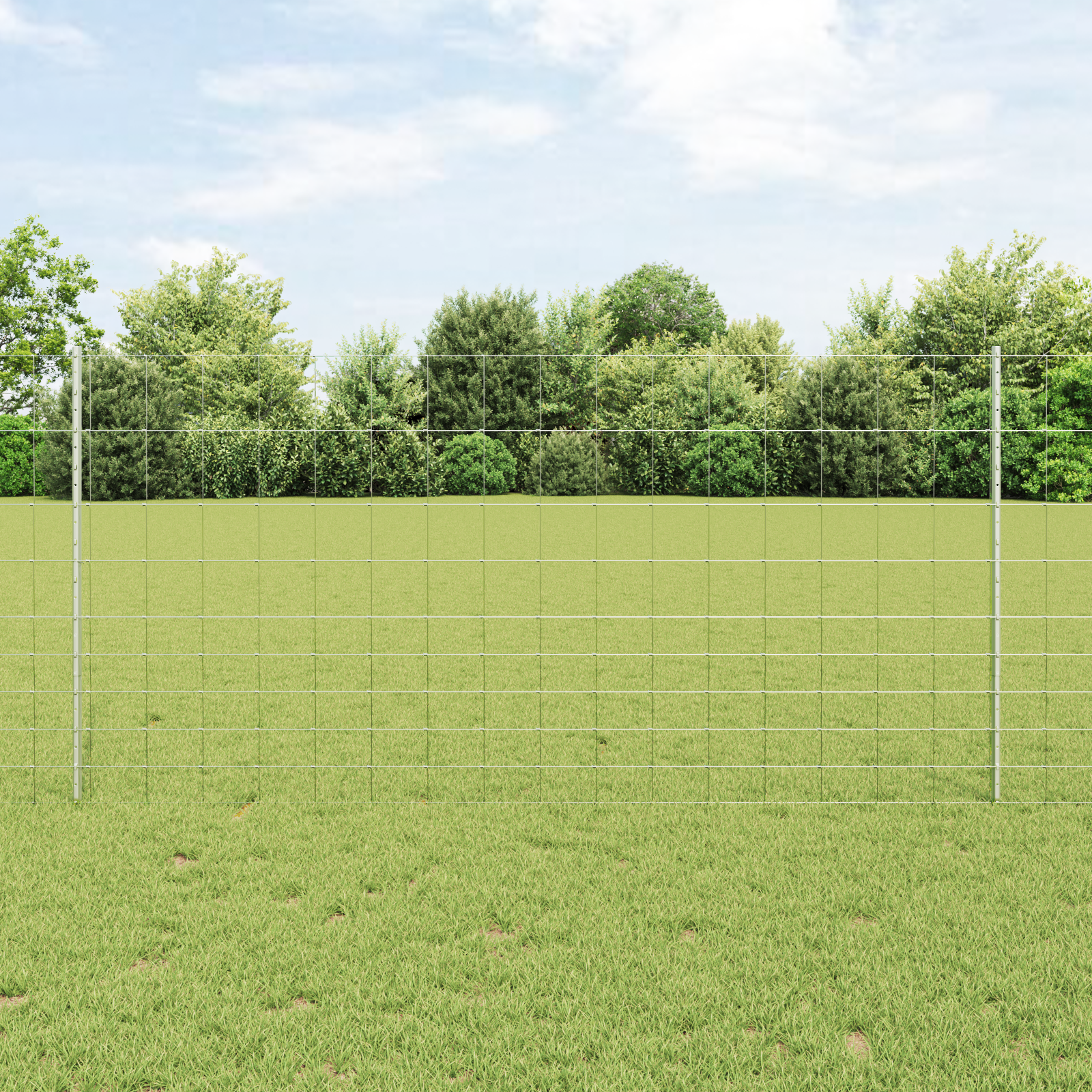 Zaunpfosten 22 Stk. U-Profil 120 cm Verzinkter Stahl Zaunpfosten 22 Stk. U-Profil 120 cm Verzinkter Stahl