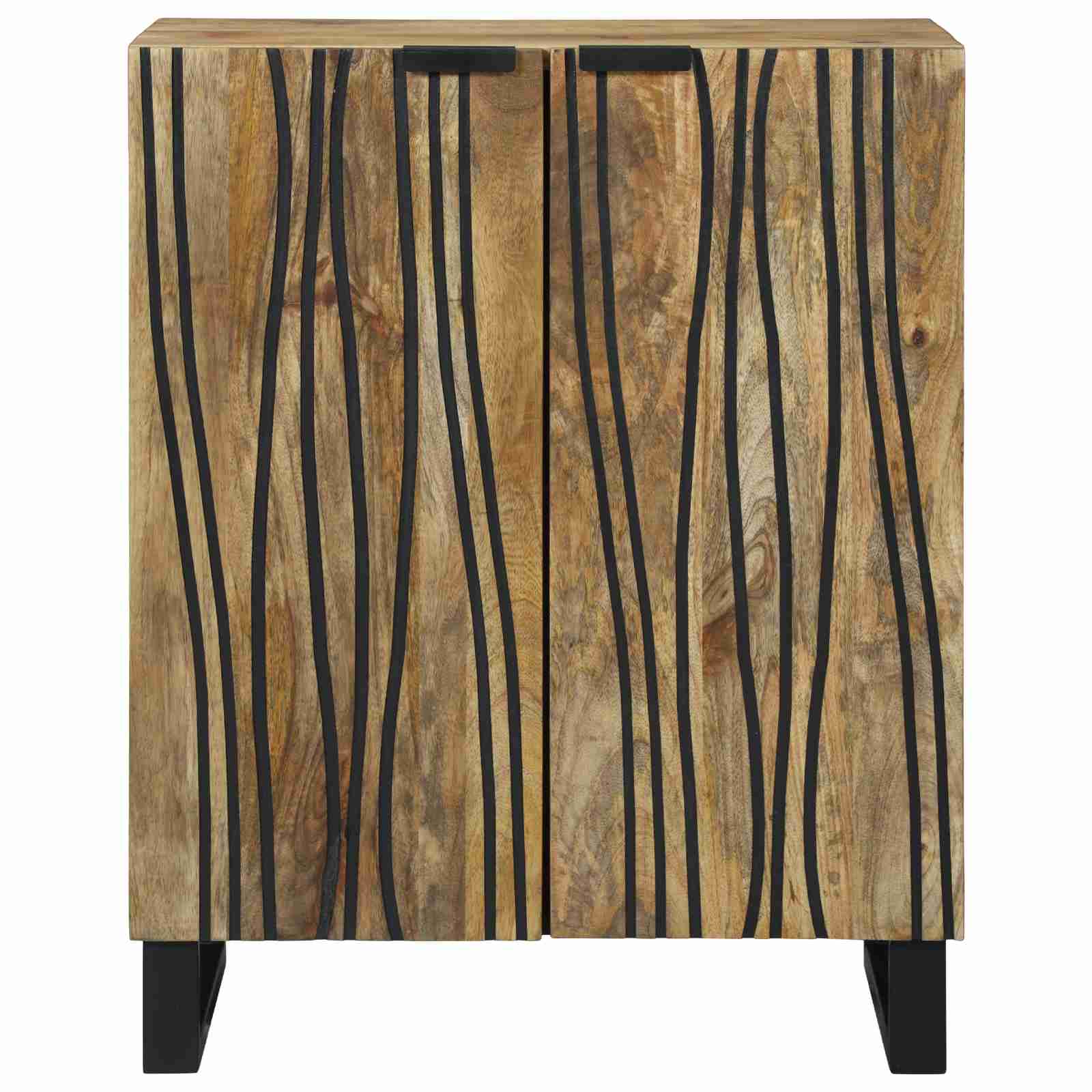 Sideboard 60x33.5x75 cm Massivholz Mango Sideboard 60x33.5x75 cm Massivholz Mango