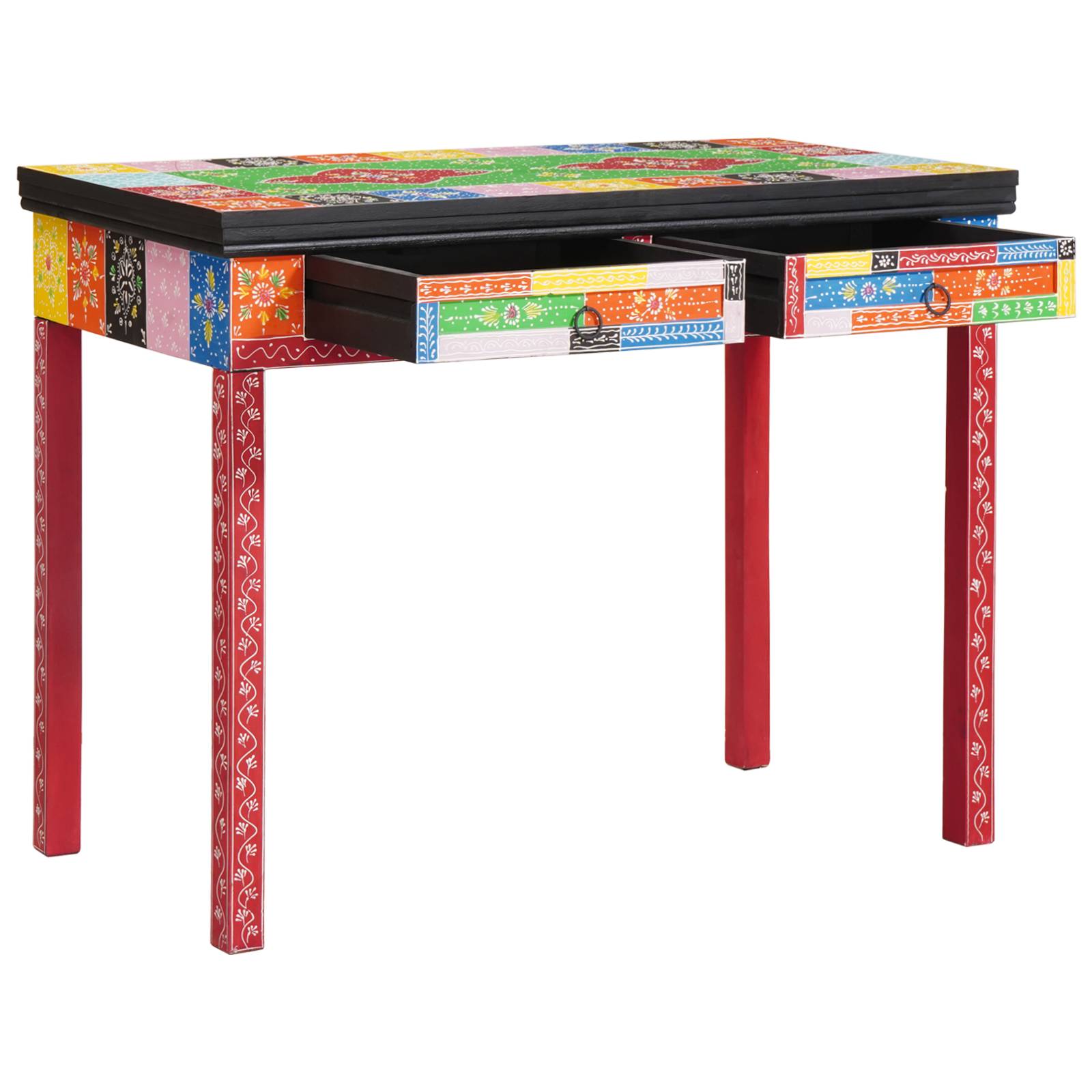 Schreibtisch 100x50x75 cm aus massivem Mango Holz Schreibtisch 100x50x75 cm aus massivem Mango Holz