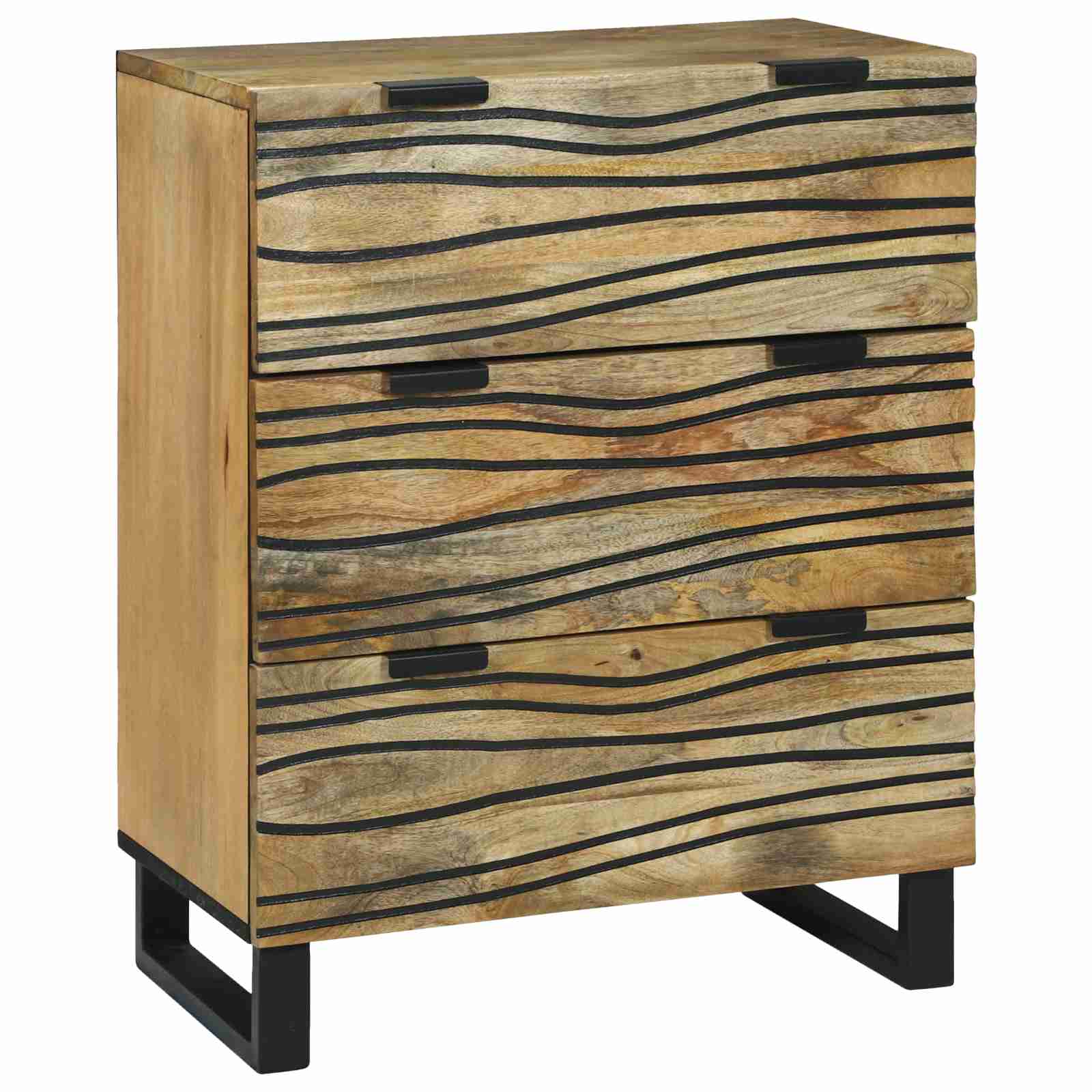 Sideboard 60x33.5x75 cm aus massivem Mango Holz Sideboard 60x33.5x75 cm aus massivem Mango Holz