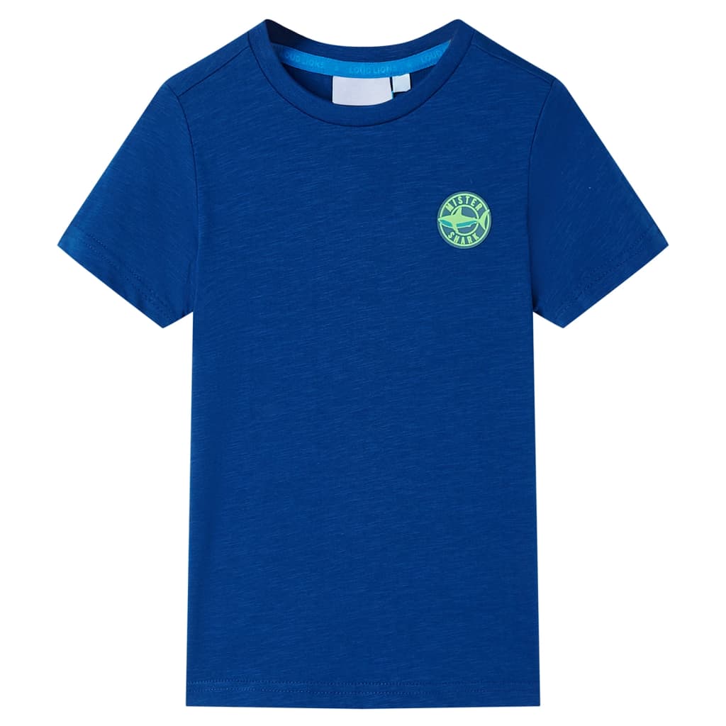 Kinder-T-Shirt Dunkelblau 104 Kinder-T-Shirt Dunkelblau 104