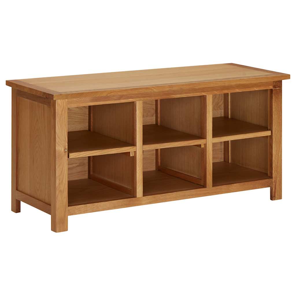Schuhregal 90x37x45 cm Eiche Massivholz Schuhregal 90x37x45 cm Eiche Massivholz