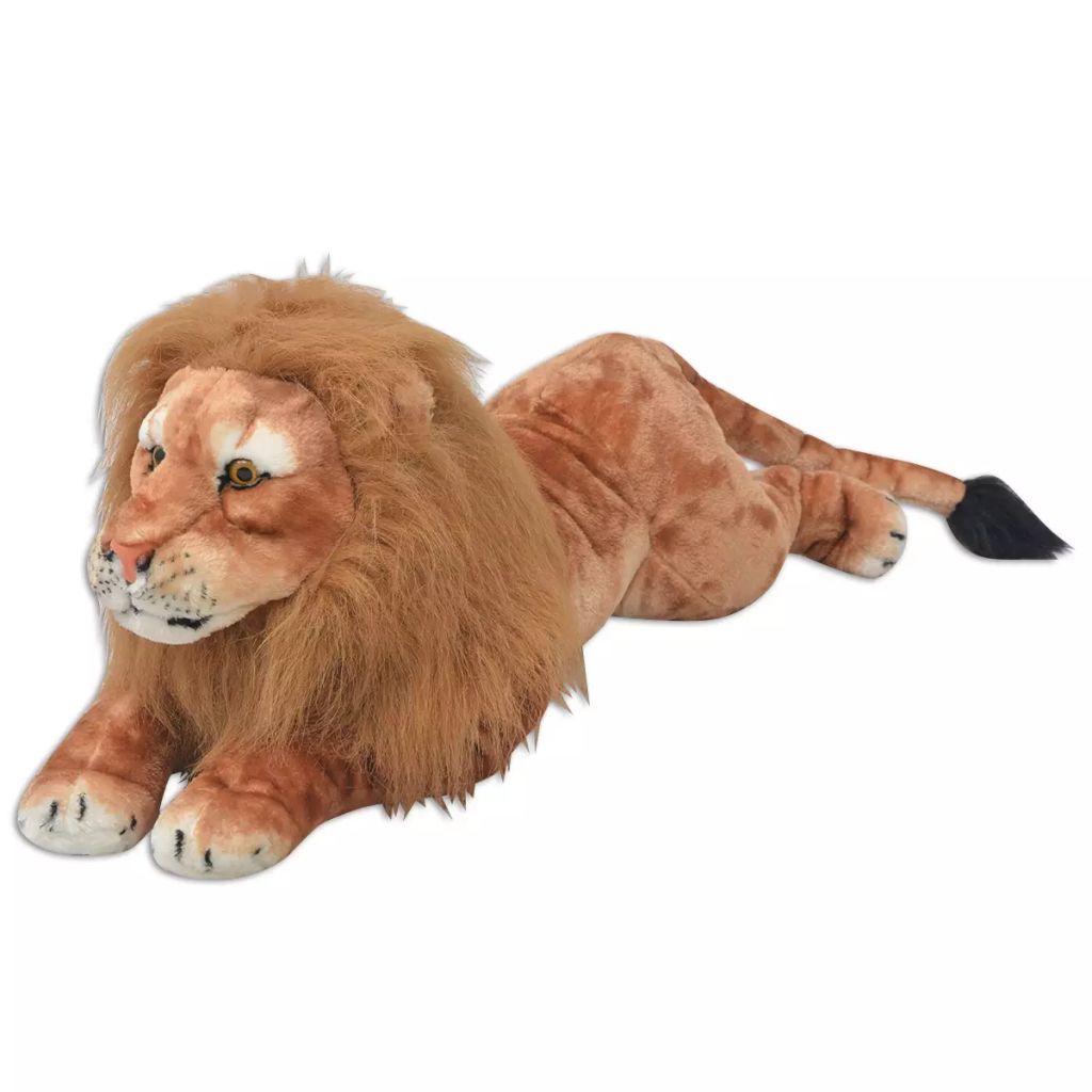 Löwe Kuscheltier Plüsch Braun XXL Löwe Kuscheltier Plüsch Braun XXL