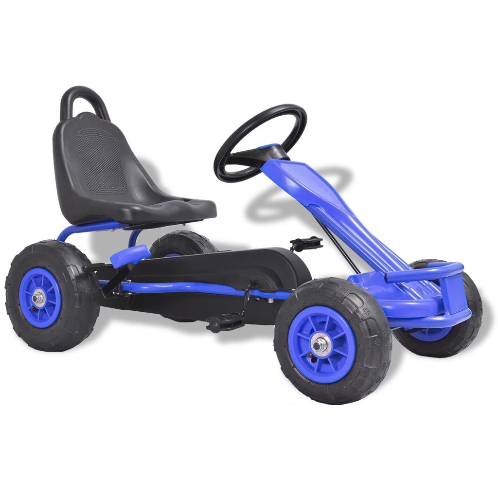Pedal Go-Kart mit Luftreifen Blau Pedal Go-Kart mit Luftreifen Blau