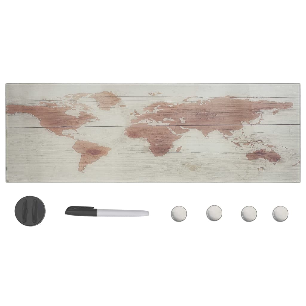 Magnettafel Wandmontage Glas 60x20 cm Magnettafel Wandmontage Glas 60x20 cm