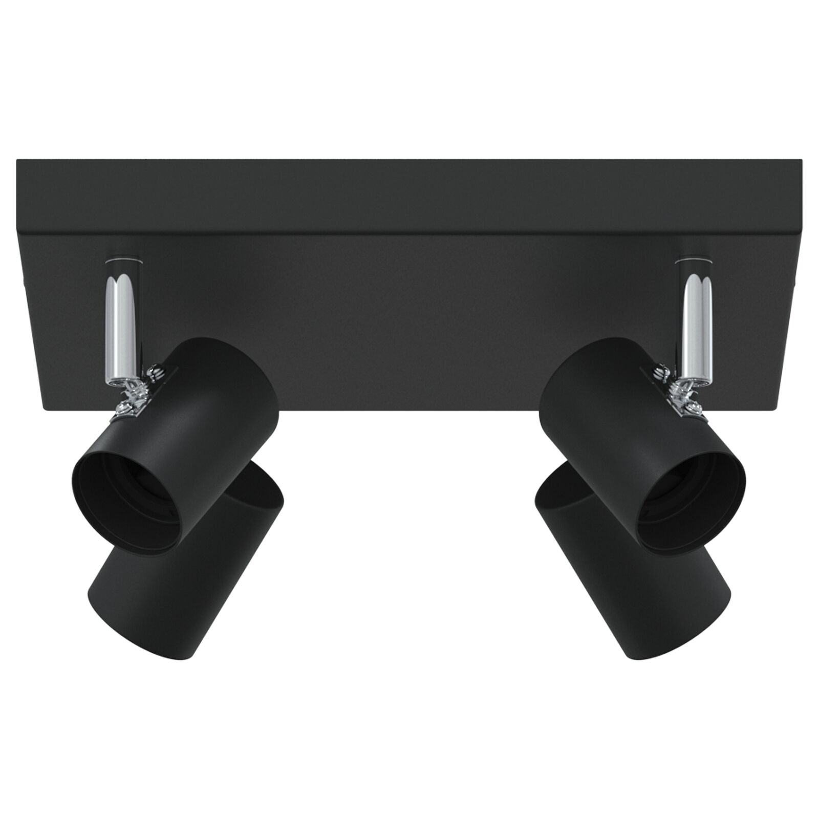 Deckenstrahler 4-Weg verstellbar Schwarz E27 Deckenstrahler 4-Weg verstellbar Schwarz E27
