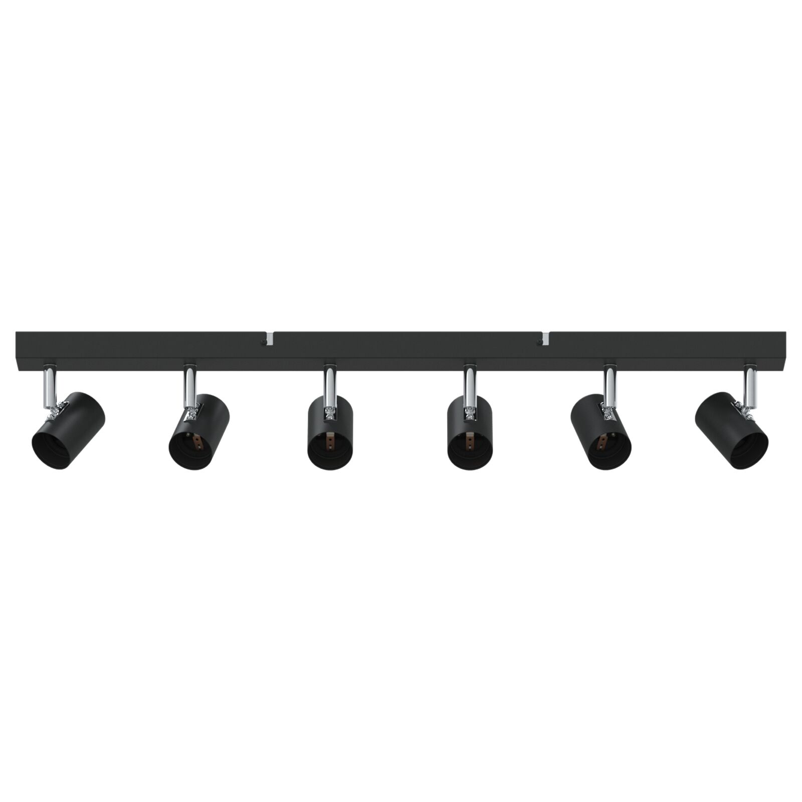 Deckenstrahler 6-Wege verstellbar Schwarz E27 Deckenstrahler 6-Wege verstellbar Schwarz E27