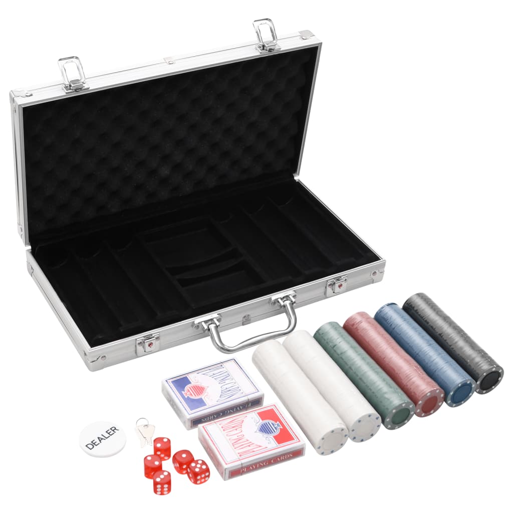 Pokerchips-Set 300 Stk. 4 g Pokerchips-Set 300 Stk. 4 g