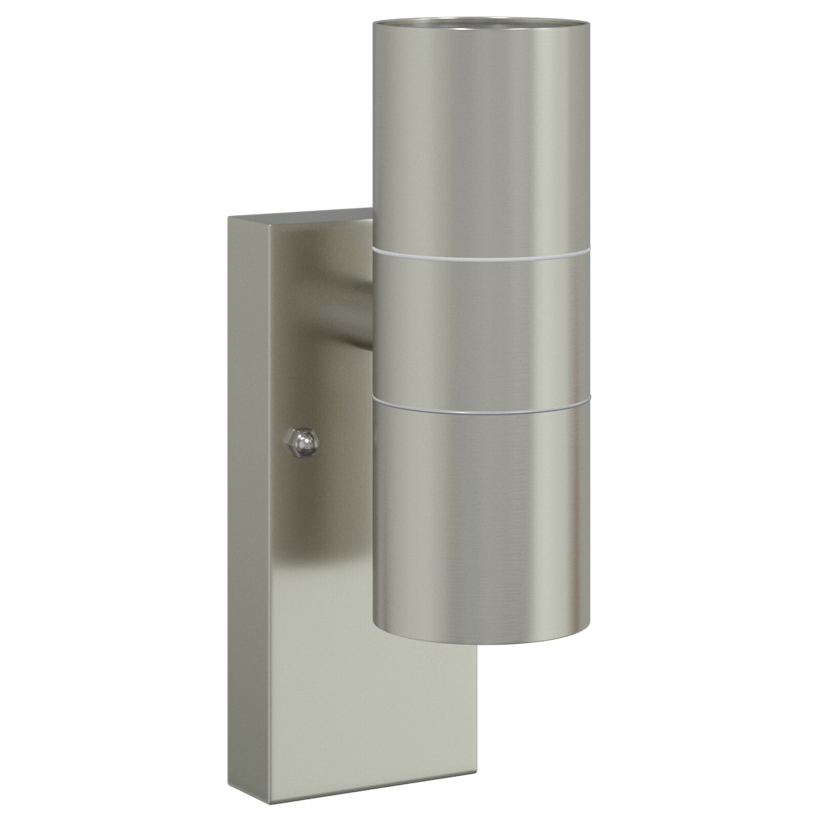 Außenwandleuchte Silber Edelstahl IP44 Außenwandleuchte Silber Edelstahl IP44