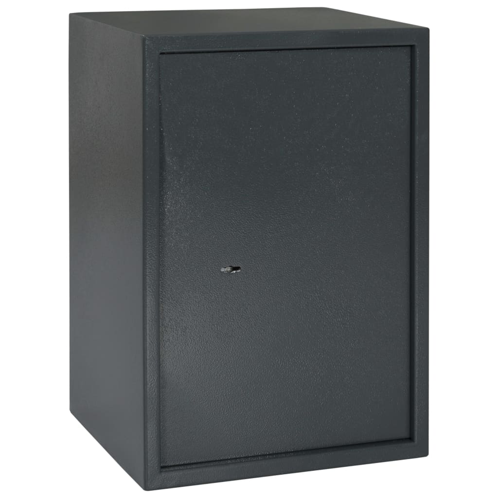 Safe Box mit Schlüsselschloss Dunkelgrau 31x35x50 cm Stahl Safe Box mit Schlüsselschloss Dunkelgrau 31x35x50 cm Stahl