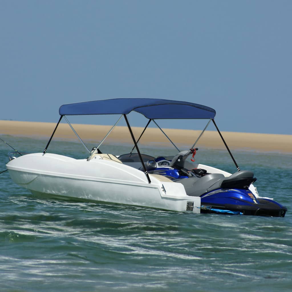 2-Bow Bimini Top Marineblau 180x150x110 cm 2-Bow Bimini Top Marineblau 180x150x110 cm