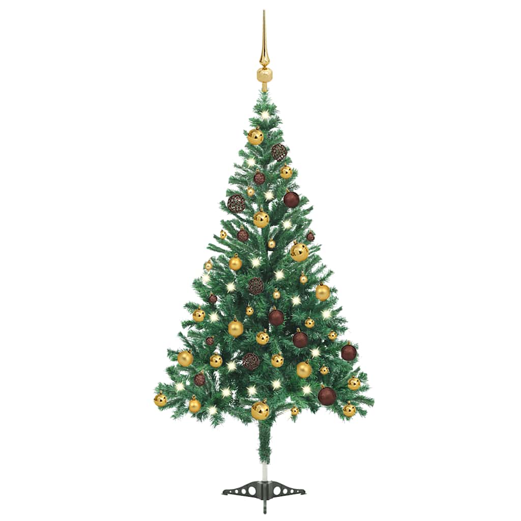 Künstlicher Weihnachtsbaum Beleuchtung Kugeln 120cm 230 Zweige Künstlicher Weihnachtsbaum Beleuchtung Kugeln 120cm 230 Zweige