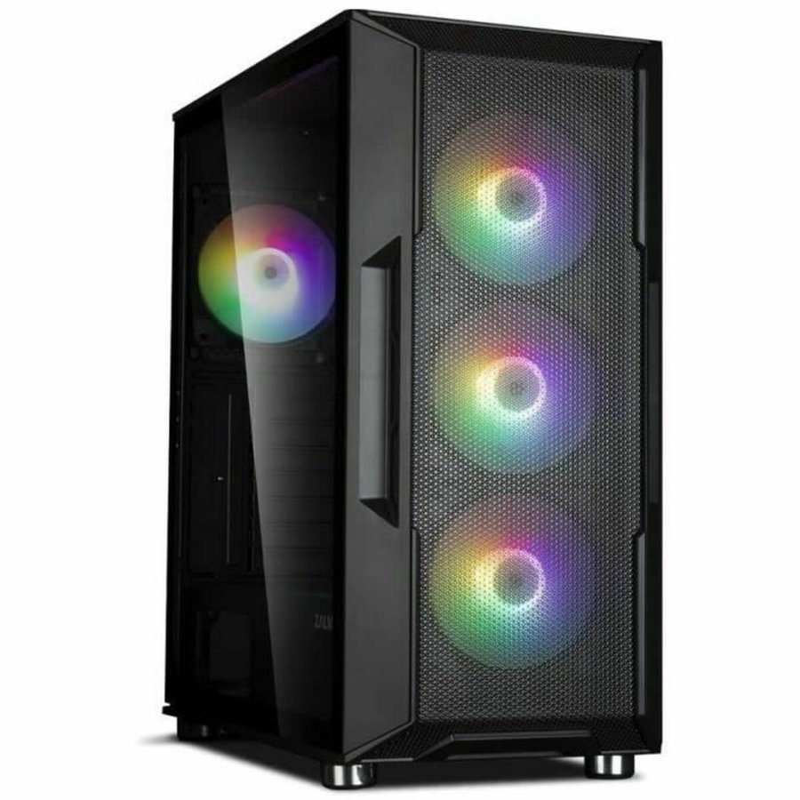ATX Semi-Tower Gehäuse Zalman 8809213764202 Schwarz ATX Semi-Tower Gehäuse Zalman 8809213764202 Schwarz
