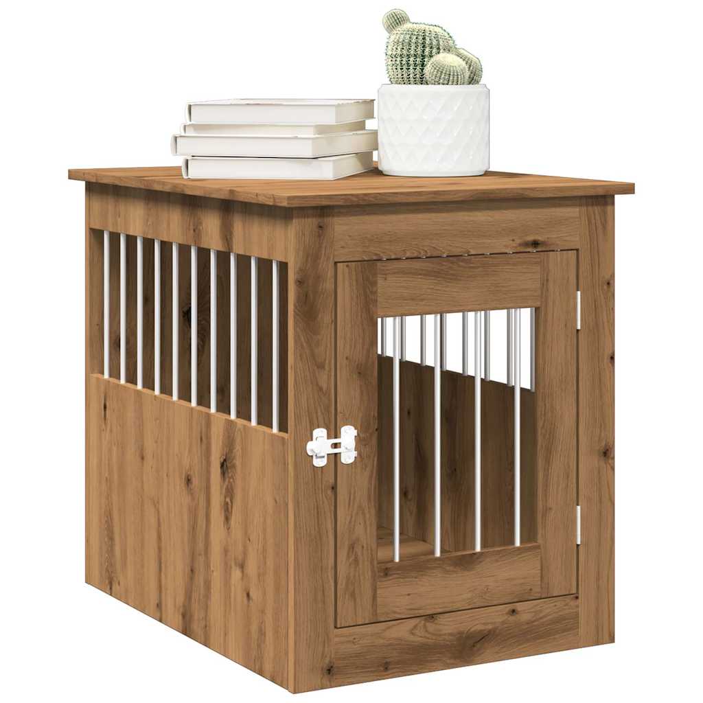 Hundekäfig im Möbelstil Artisan-Eiche 55x75x65 cm Holzwerkstoff Hundekäfig im Möbelstil Artisan-Eiche 55x75x65 cm Holzwerkstoff