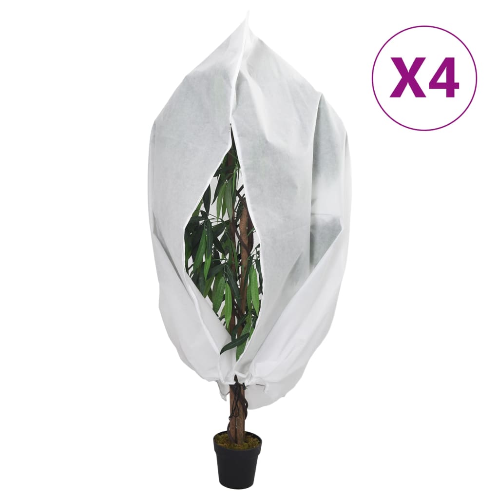 Wintervlies mit Reißverschluss 4 Stk. 70 g/m² 2,36x2 m Wintervlies mit Reißverschluss 4 Stk. 70 g/m² 2,36x2 m