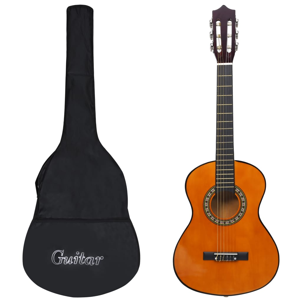 8-tlg. Klassische Gitarre Set für Kinder und Anfänger 1/2 34" 8-tlg. Klassische Gitarre Set für Kinder und Anfänger 1/2 34"