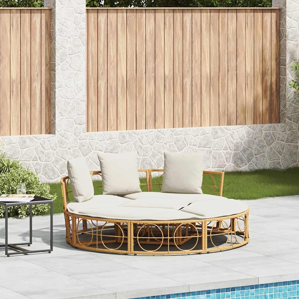 Outdoor-Loungebett ohne Dach Poly Rattan Outdoor-Loungebett ohne Dach Poly Rattan