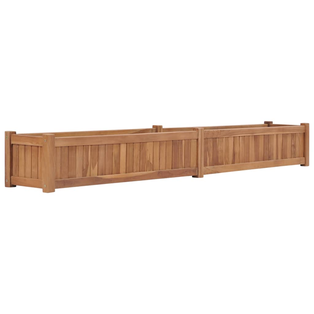 Hochbeet 200x30x25 cm Massivholz Teak Hochbeet 200x30x25 cm Massivholz Teak