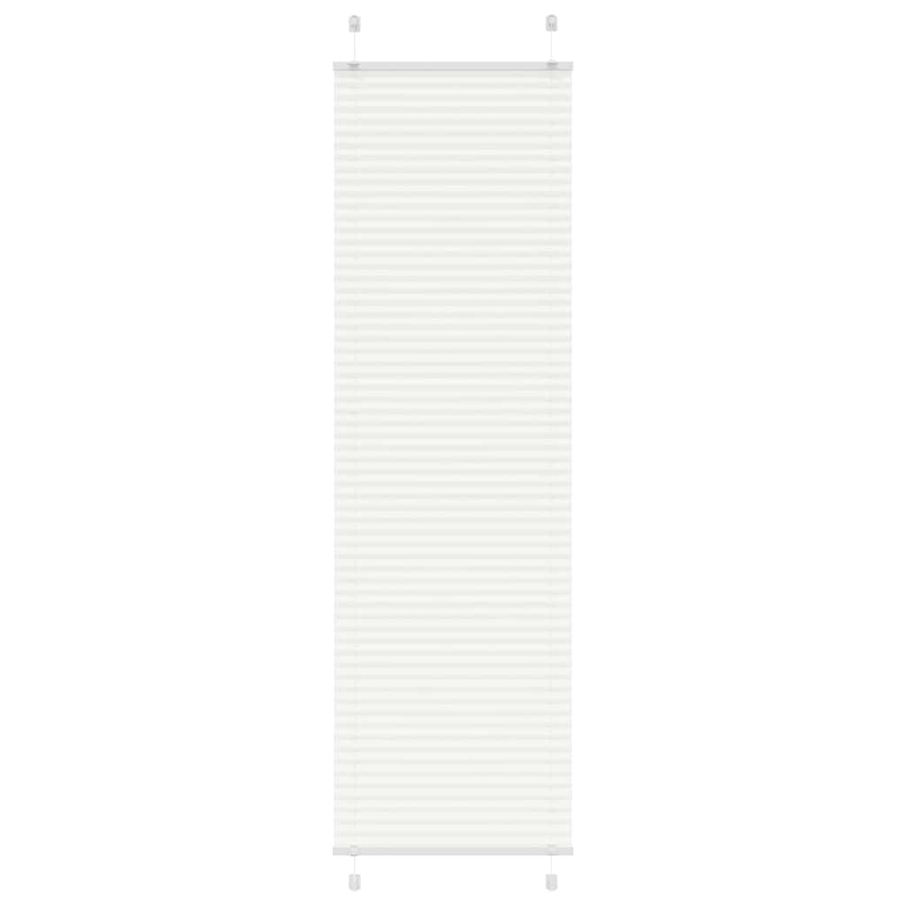 Plissee Weiß 65x200 cm Stoffbreite 64,4 cm Polyester Plissee Weiß 65x200 cm Stoffbreite 64,4 cm Polyester