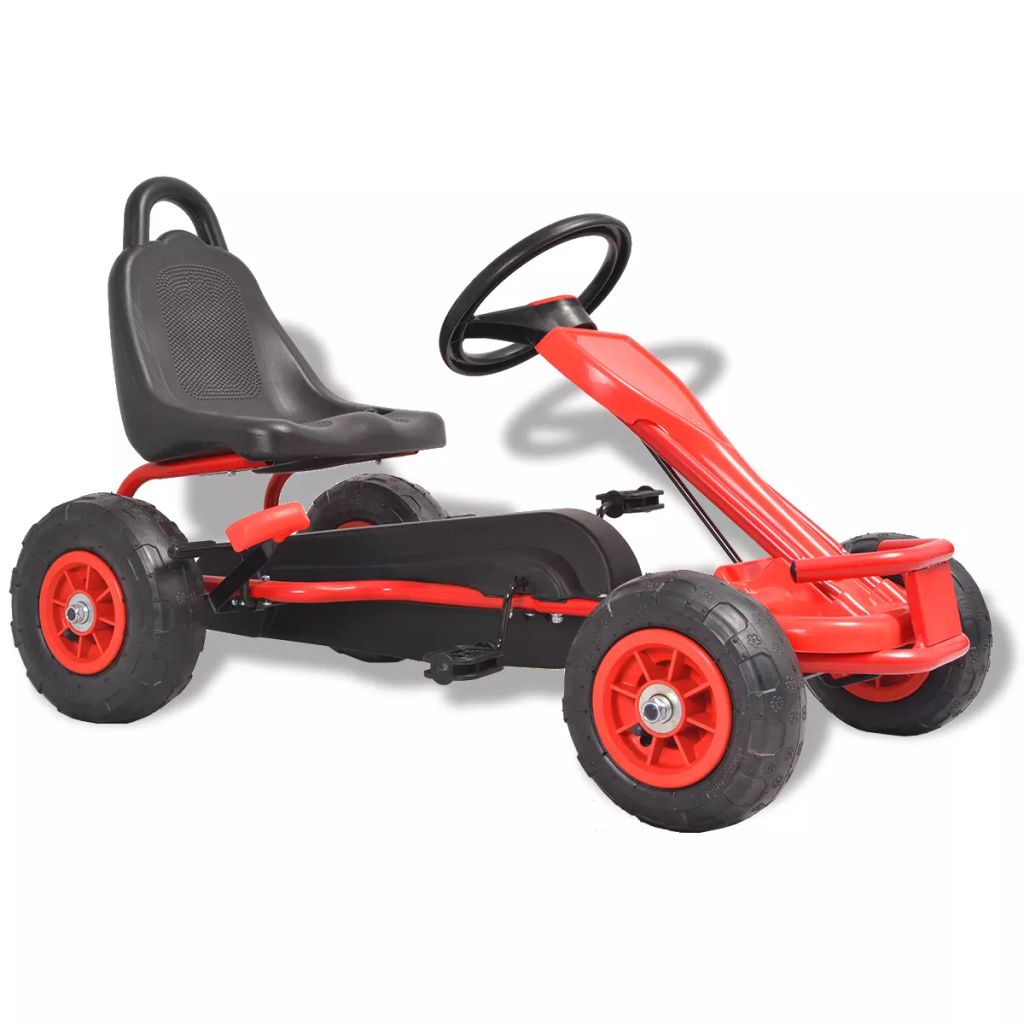 Pedal Go-Kart mit Luftreifen Rot Pedal Go-Kart mit Luftreifen Rot